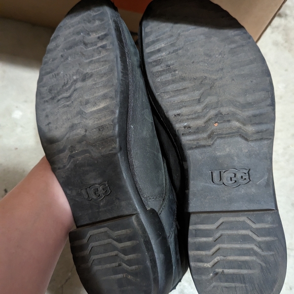 Moto Look Fur UGG Boots - Picture 5 of 6